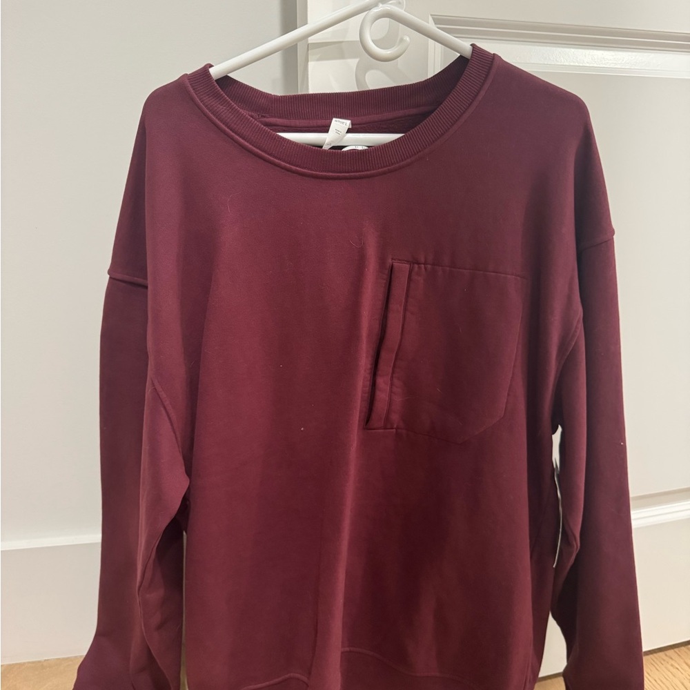 Men's Burgundy Sweatshirt